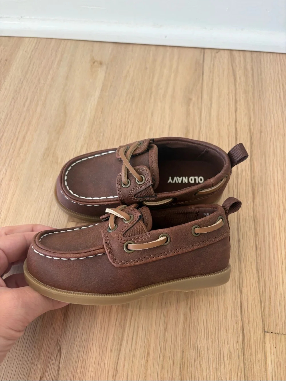 NWOT Old Navy Toddler Faux-Suede Boat Shoes